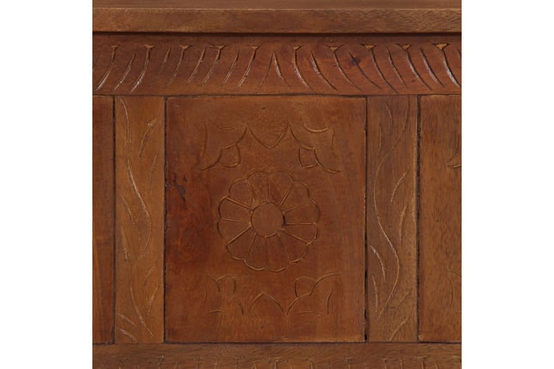 Förvaringslåda 110x30x40 cm massivt mangoträ - Brun - Förvaring - Förvaringsmöbler - Förvaringskista