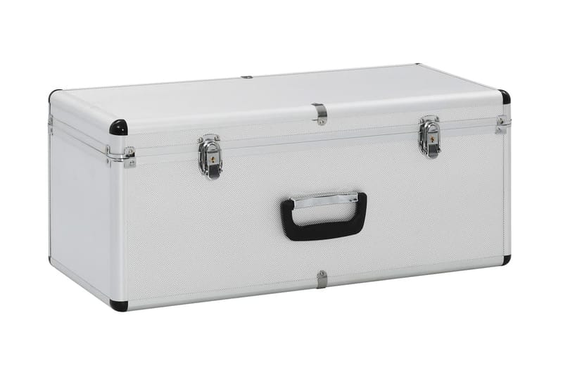 Förvaringsväskor 3 st silver aluminium - Silver - Förvaring - Förvaringsmöbler - Förvaringskista