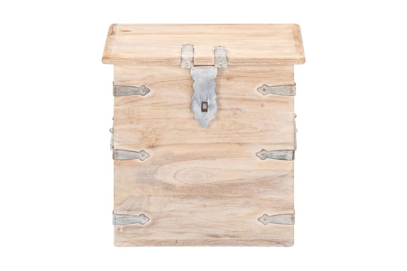 Kista 40x40x40 cm massivt akaciaträ - Brun - Förvaring - Förvaringsmöbler - Förvaringskista
