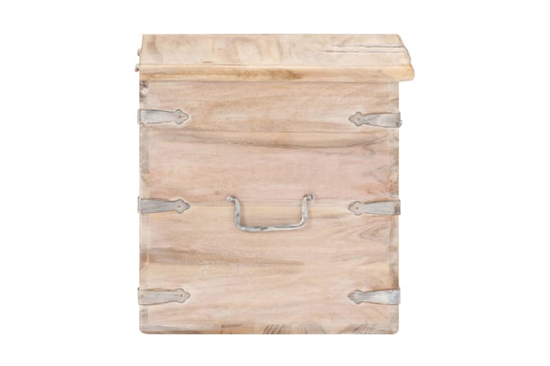 Kista 40x40x40 cm massivt akaciaträ - Brun - Förvaring - Förvaringsmöbler - Förvaringskista