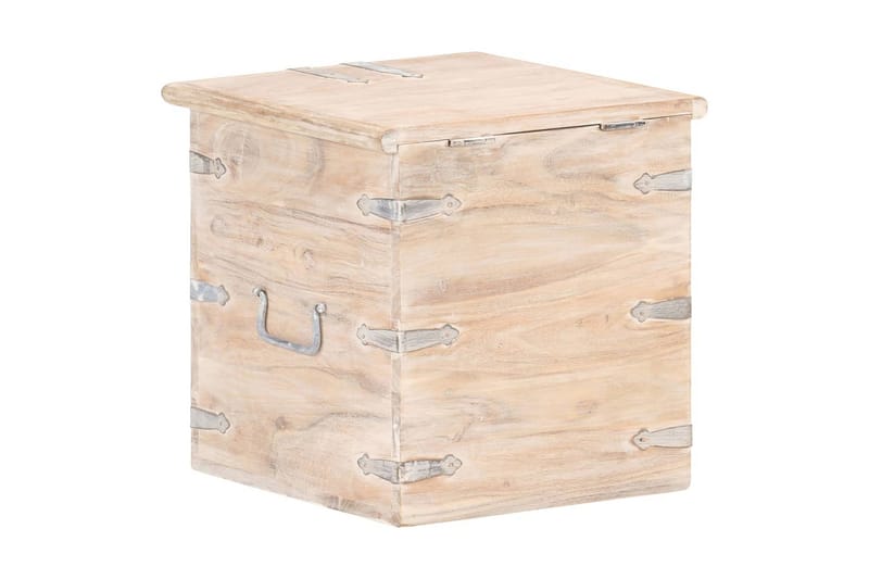 Kista 40x40x40 cm massivt akaciaträ - Brun - Förvaring - Förvaringsmöbler - Förvaringskista