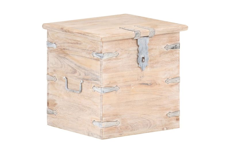 Kista 40x40x40 cm massivt akaciaträ - Brun - Förvaring - Förvaringsmöbler - Förvaringskista