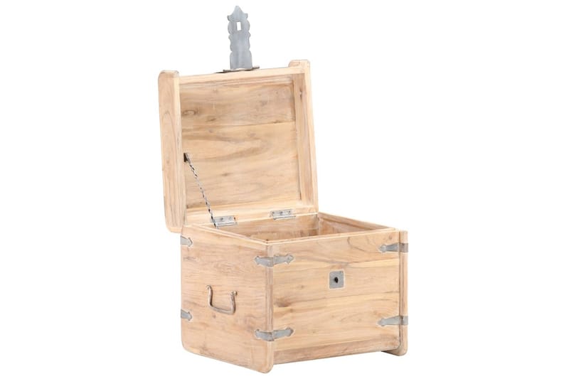 Kista 40x40x40 cm massivt akaciaträ - Brun - Förvaring - Förvaringsmöbler - Förvaringskista