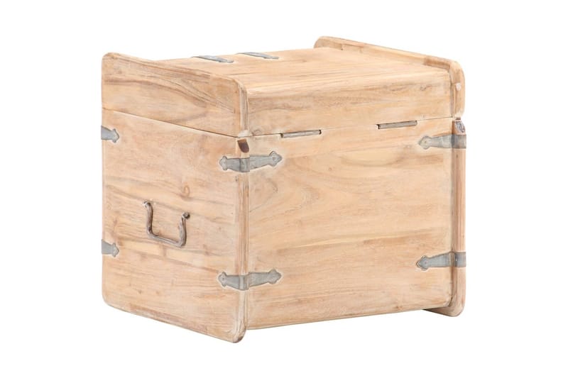 Kista 40x40x40 cm massivt akaciaträ - Brun - Förvaring - Förvaringsmöbler - Förvaringskista