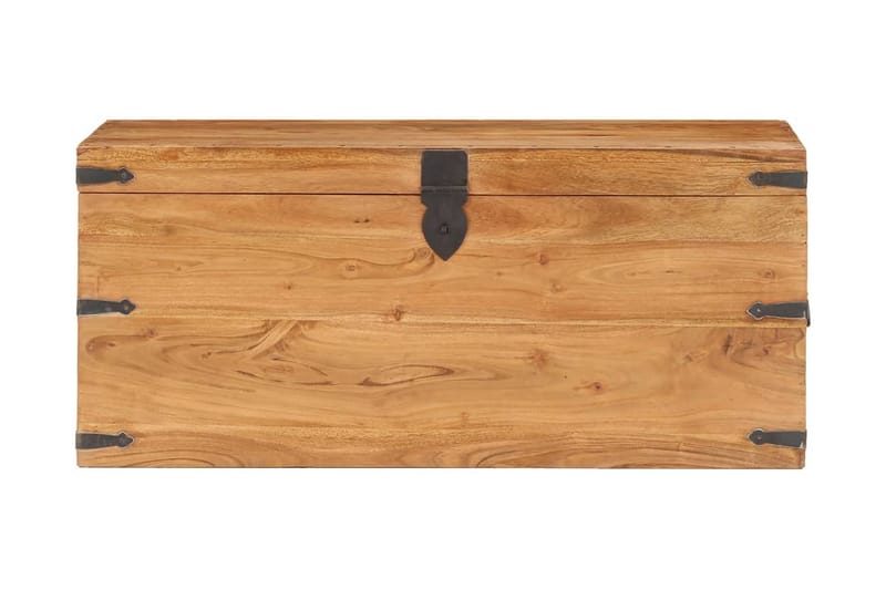 Kista 90x40x40 cm massivt akaciaträ - Brun - Förvaring - Förvaringsmöbler - Förvaringskista