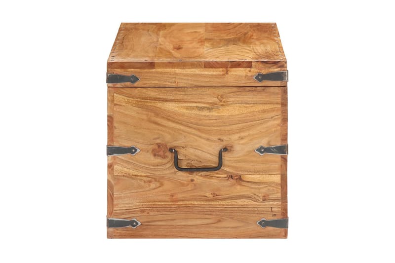 Kista 90x40x40 cm massivt akaciaträ - Brun - Förvaring - Förvaringsmöbler - Förvaringskista