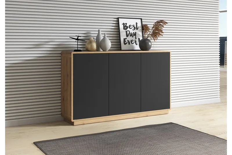 Louetta Förvaringskista 160 cm - Brun/Svart - Förvaring - Förvaringsmöbler - Förvaringskista