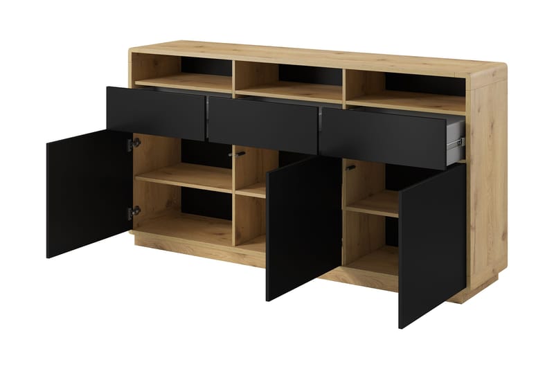 Louetta Förvaringskista 180 cm - Brun/Svart - Förvaring - Förvaringsmöbler - Förvaringskista