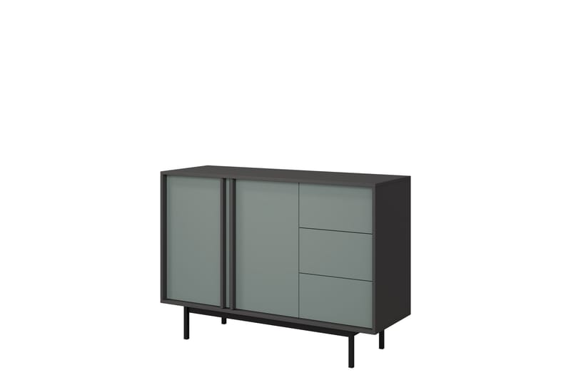 Farshian Skänk 123x43 cm - Grå/Grön - Förvaring - Förvaringsmöbler - Sideboard & skänk