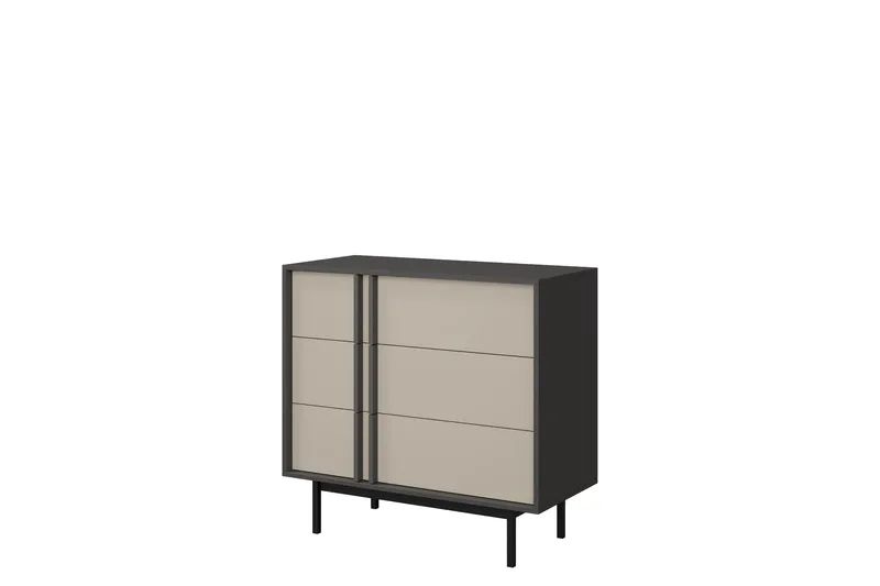 Farshian Skänk 93x43 cm, Grå/Beige