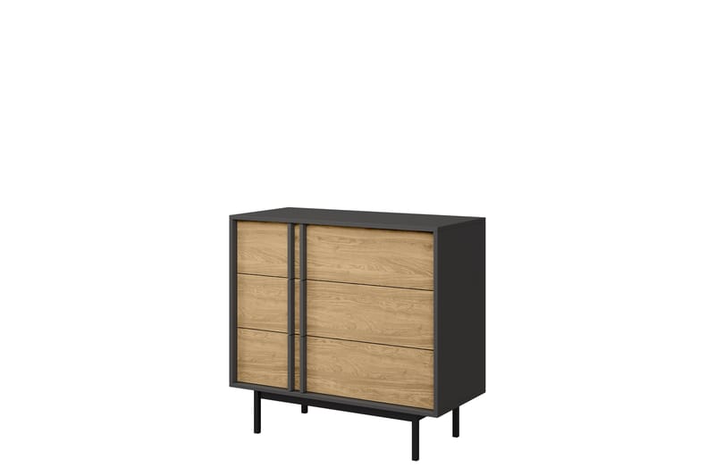 Farshian Skänk 93x43 cm - Grå/Brun - Förvaring - Förvaringsmöbler - Sideboard & skänk