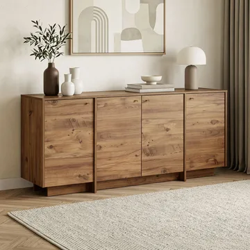 Farvik Konsolbord 180x82x45 cm - Atlantic Pine - Förvaring - Förvaringsmöbler - Sideboard & skänk
