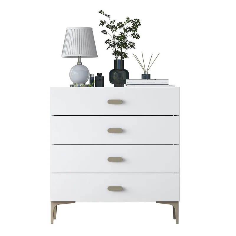 Fenvik Byrå 85,6x90,7x45 cm - Vit - Förvaring - Förvaringsmöbler - Byrå