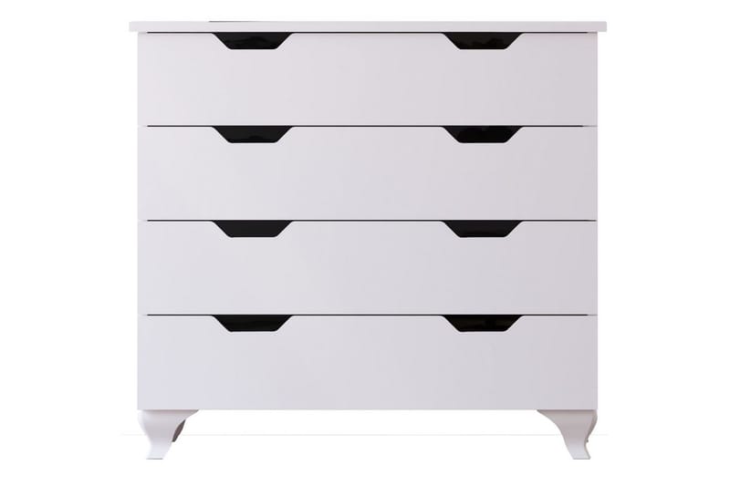 Feylor Hörnbyrå 86 cm - Matt Vit - Förvaring - Förvaringsmöbler - Byrå