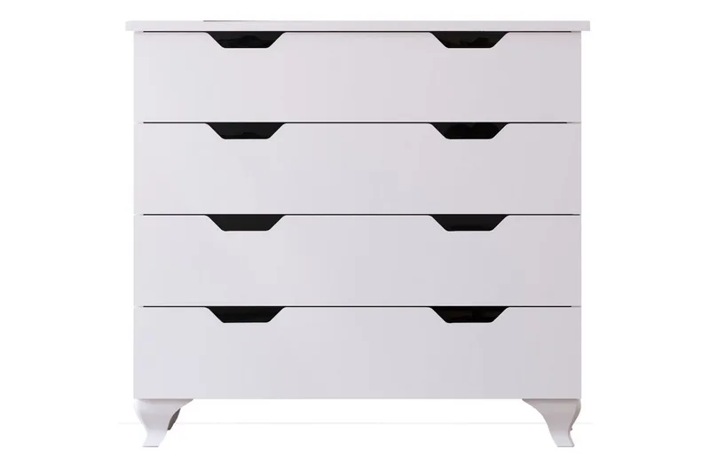 Feylor Hörnbyrå 86 cm - Matt Vit - Förvaring - Förvaringsmöbler - Byrå - Hallbyrå