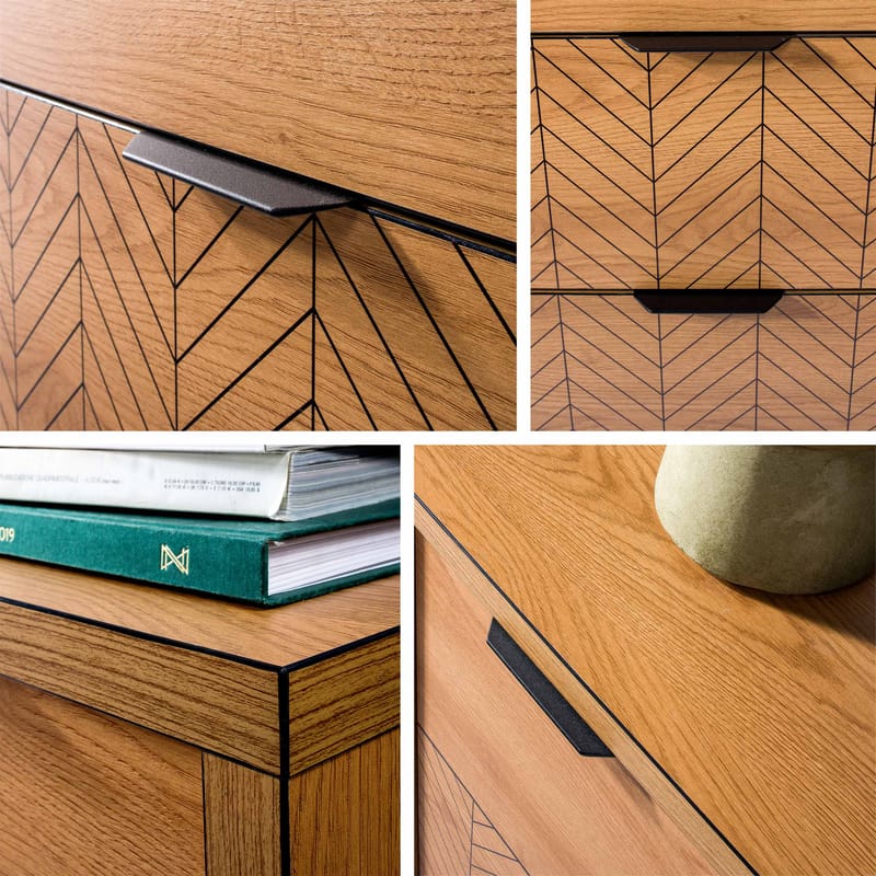 Fonti Möbelpaket Vardagsrum - Brun - Förvaring - Förvaringsmöbler - Sideboard & skänk