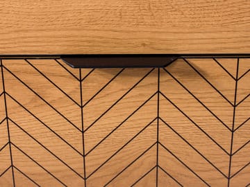Fonti Skänk 118 cm - Brun|svart - Förvaring - Förvaringsmöbler - Byrå