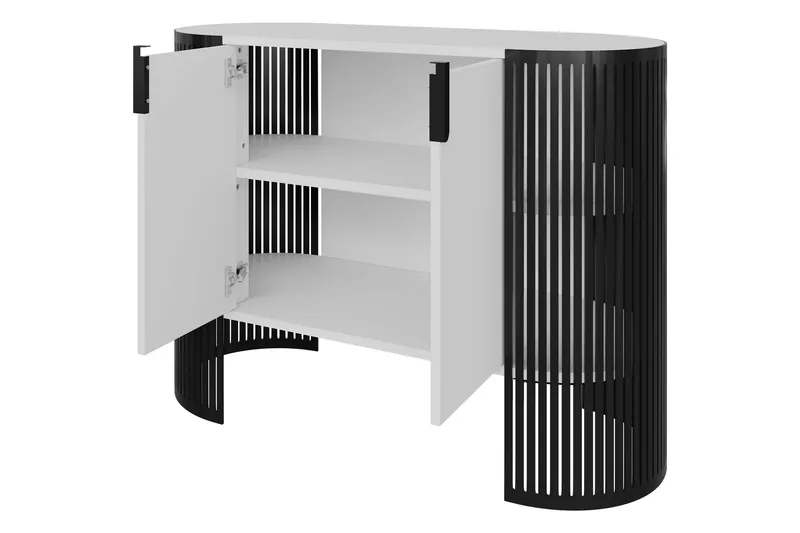 Friend Skänk 120x40 cm - Guld/Vit - Förvaring - Förvaringsmöbler - Sideboard & skänk