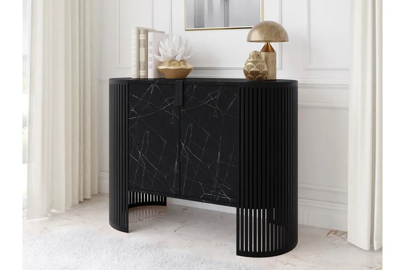 Friend Skänk 120x40 cm - Svart - Förvaring - Förvaringsmöbler - Sideboard & skänk