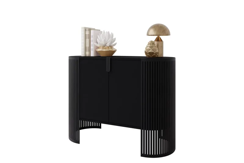 Friend Skänk 120x40 cm - Svart - Förvaring - Förvaringsmöbler - Sideboard & skänk