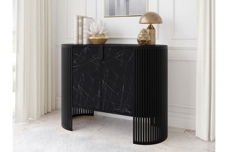 Friend Skänk 120x40 cm - Svart - Förvaring - Förvaringsmöbler - Sideboard & skänk