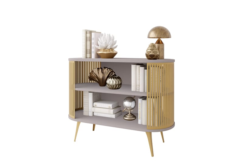 Galia Skänk 120x40 cm - Guld/Beige - Förvaring - Förvaringsmöbler - Sideboard & skänk