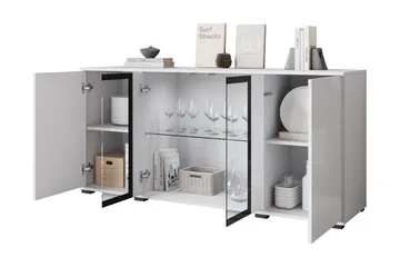 Gamal Skänk 150x40 cm - Brun - Förvaring - Förvaringsmöbler - Sideboard & skänk
