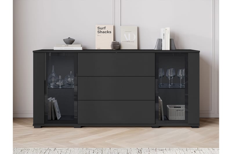 Gamal Skänk 150x40 cm - Brun - Förvaring - Förvaringsmöbler - Sideboard & skänk