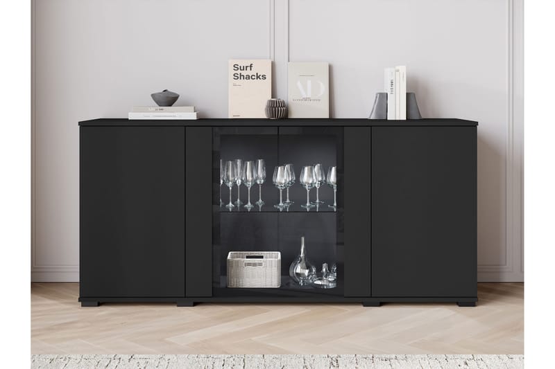 Gamal Skänk 150x40 cm - Brun - Förvaring - Förvaringsmöbler - Sideboard & skänk