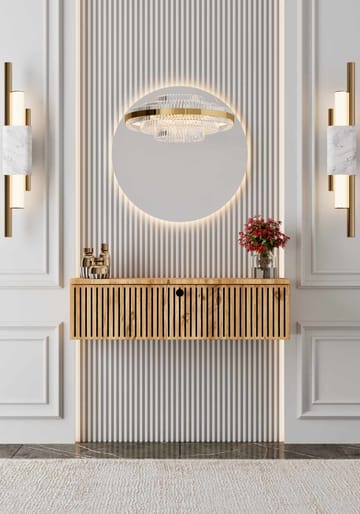 Grynor Sideboard 90x26x22 cm - Atlantic Pine - Förvaring - Förvaringsmöbler - Sideboard & skänk