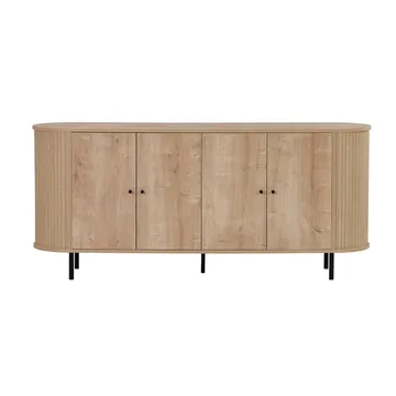 Haulover Konsolbord 180 cm - Sapphire Oak/Svart - Förvaring - Förvaringsmöbler - Sideboard & skänk