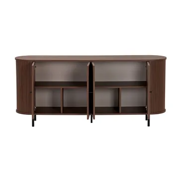 Haulover Konsolbord 180 cm - Valnöt/Svart - Förvaring - Förvaringsmöbler - Sideboard & skänk