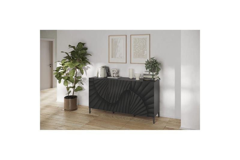 Hawell Skänk 181 cm - Mörkgrå - Förvaring - Förvaringsmöbler - Sideboard & skänk