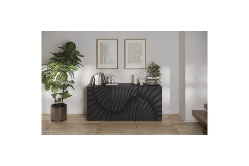 Hawell Skänk 181 cm - Mörkgrå - Förvaring - Förvaringsmöbler - Sideboard & skänk