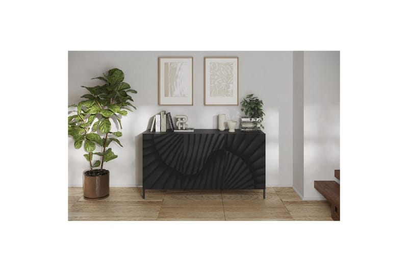 Hawell Skänk 181 cm - Mörkgrå - Förvaring - Förvaringsmöbler - Sideboard & skänk