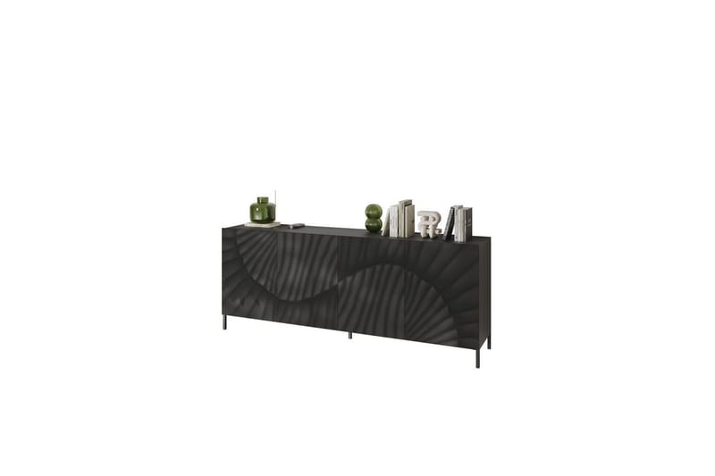 Hawell Skänk 241 cm - Mörkgrå - Förvaring - Förvaringsmöbler - Sideboard & skänk