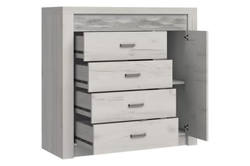 Indianapolis Skänk 109x42x104 cm - Mörk ask - Förvaring - Förvaringsmöbler - Sideboard & skänk