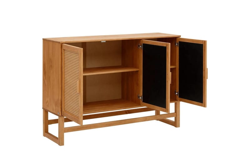 Jolene Skänk i Trä med Rottingdetaljer - Brun - Förvaring - Förvaringsmöbler - Sideboard & skänk