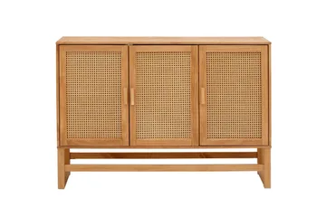 Jolene Skänk i Trä med Rottingdetaljer - Brun - Förvaring - Förvaringsmöbler - Sideboard & skänk