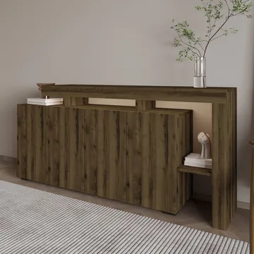 Jurukovo Konsolbord 170 cm - Antique Walnut - Förvaring - Förvaringsmöbler - Sideboard & skänk