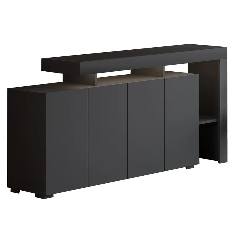 Jurukovo Konsolbord 170 cm - Antracit - Förvaring - Förvaringsmöbler - Sideboard & skänk