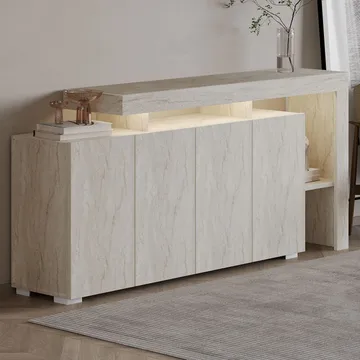 Jurukovo Konsolbord 170 cm - Travertin - Förvaring - Förvaringsmöbler - Sideboard & skänk