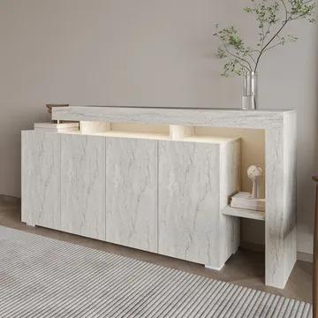 Jurukovo Konsolbord 170 cm - Travertin - Förvaring - Förvaringsmöbler - Sideboard & skänk