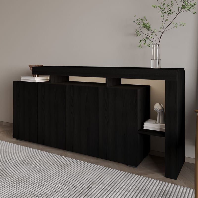 Jurukovo Konsolbord 170 cm - Wood Black - Förvaring - Förvaringsmöbler - Sideboard & skänk