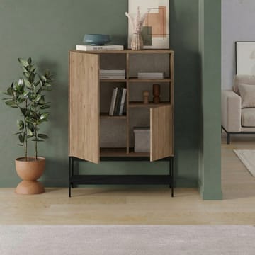 Kenvor Sideboard 90x125x40 cm - naturlig ek trä svart svart - Förvaring - Förvaringsmöbler - Sideboard & skänk
