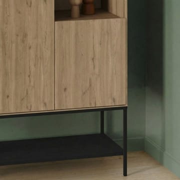 Kenvor Sideboard 90x125x40 cm - naturlig ek trä svart svart - Förvaring - Förvaringsmöbler - Sideboard & skänk