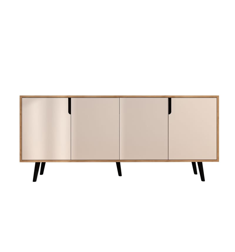 Latinara Konsolbord 180 cm - Sapphire Oak, Vit - Förvaring - Förvaringsmöbler - Sideboard & skänk