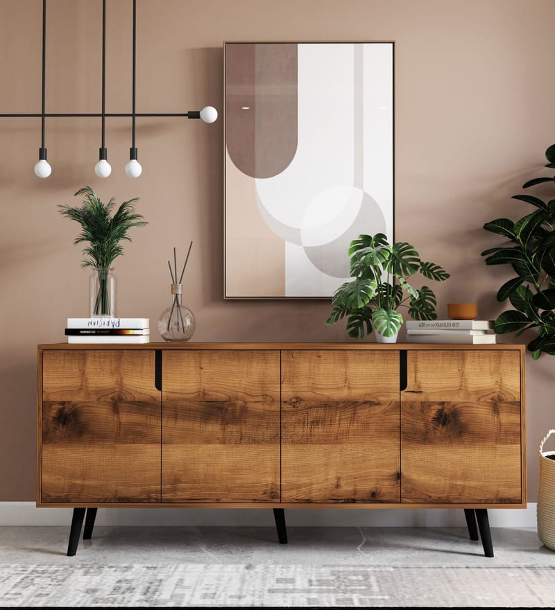 Latinara Konsolbord 180 cm - Valnöt - Förvaring - Förvaringsmöbler - Sideboard & skänk