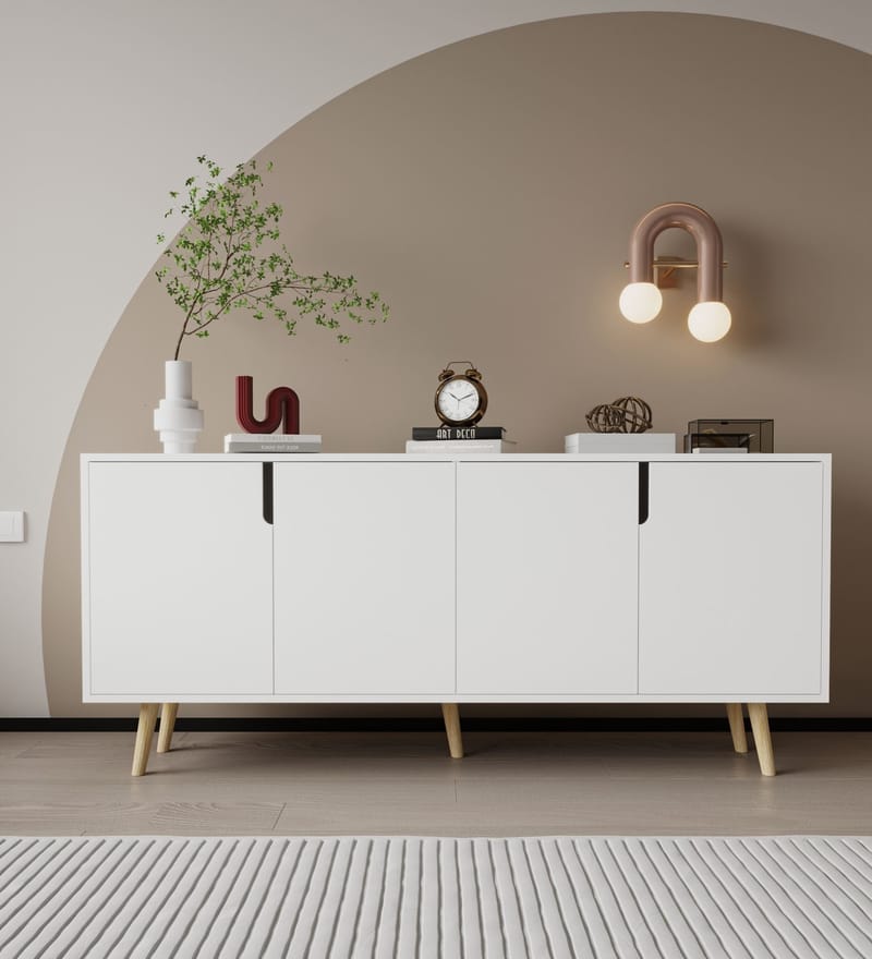 Latinara Konsolbord 180 cm - Vit - Förvaring - Förvaringsmöbler - Sideboard & skänk