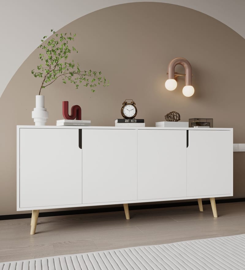 Latinara Konsolbord 180 cm - Vit - Förvaring - Förvaringsmöbler - Sideboard & skänk